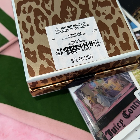 Limited Edition JUICY COUTURE ASPCA Scottie Dog necklace✨RARE & COLLECTIBLE ✨ - Picture 12 of 13